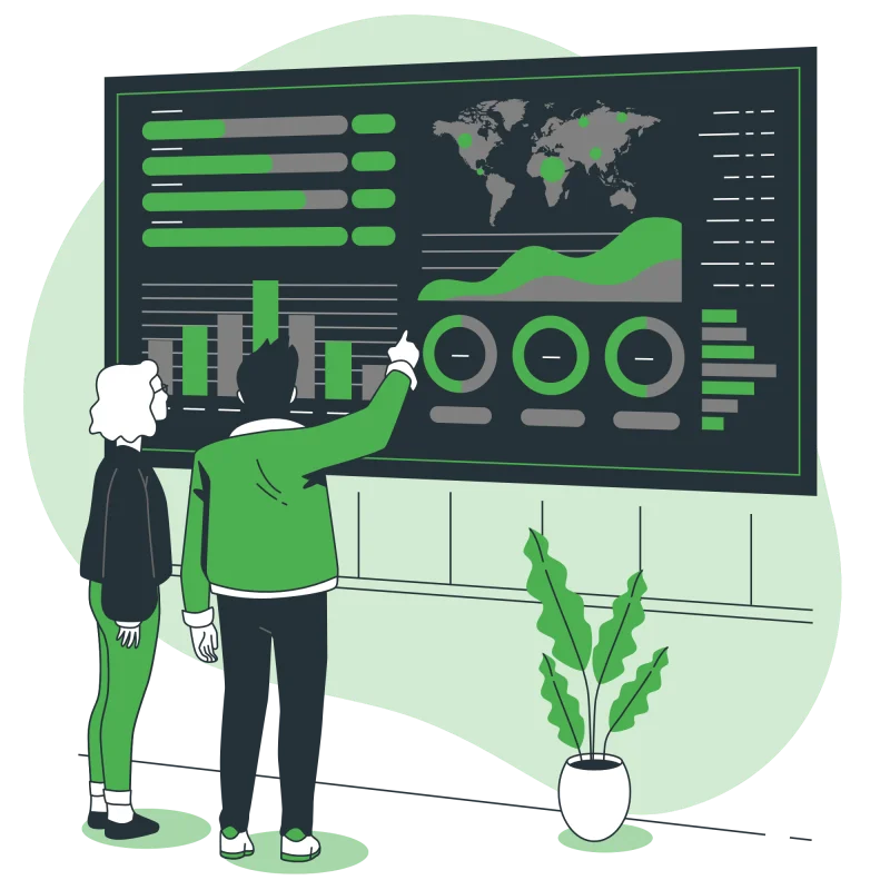Breeding dashboard with stats and alerts panel